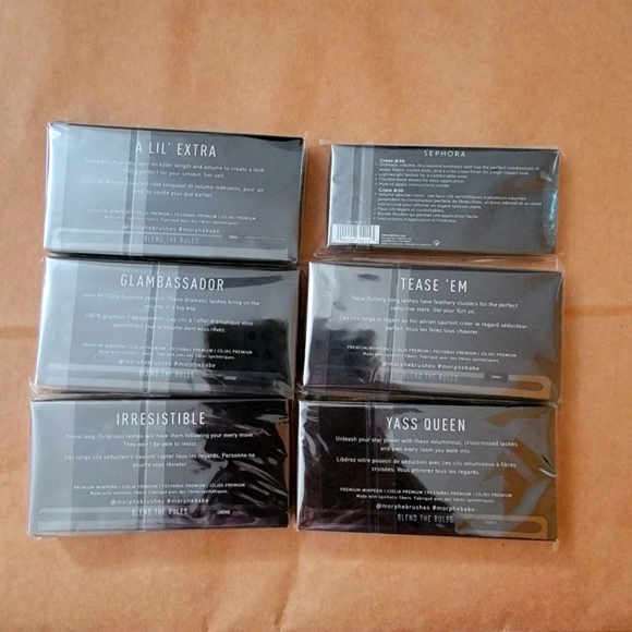 6/$65 - Morphe & Sephora Premium Lashes (Multiple Styles) - Picture 4 of 4